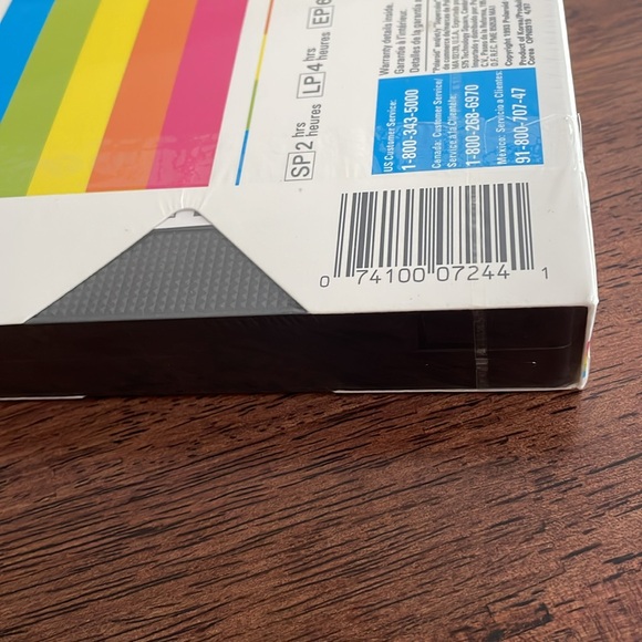 Polaroid super color video cassette vhs sealed - Picture 7 of 7